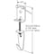 Prime-Line 2-7/8 in. to 3-11/16 in. Steel Zinc Plated Finish Picture and Mirror Hanger (1 Pair) U 9131 - alternate 4